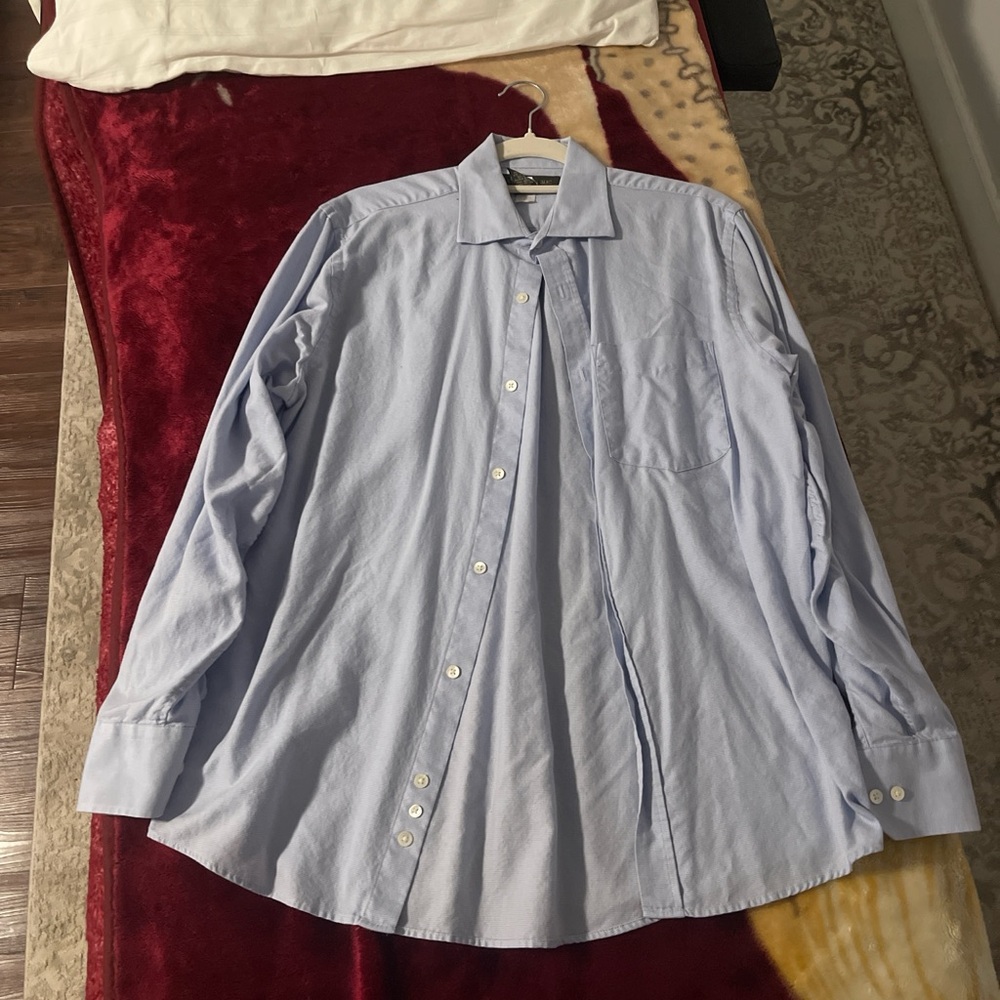 Banana Republic Sky Blue Dress Shirt